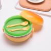 Lonchera creativa y bonita con forma de hamburguesa para estudiantes, lonchera para microondas, lonchera multicapa para niños, lonchera con frutas crujientes, regalo