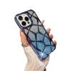Patrón de Diamante Tridimensional Adecuado para iPhone 16 Funda para Teléfono con Brillo Degradado Apple 15 Galvanizado 14 Cubierta Protectora Celebridad de Internet