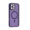 Adecuado para Apple 17 Funda Magnética para Teléfono Magsafe Textura de Piel iPhone 16 Pro Max Funda Mate Anti-Caídas