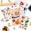 Yuezhen Creativo Diario Pegatinas Peculiares Pegatinas PET para Diario Materiales de Diario Lindos Transfronterizos Pegatinas para Niños