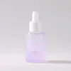 Nueva Botella de Aceite Esencial de Color Semitransparente Degradado 20ml Botella Gotero de Fondo Grueso Botella para Cuidado de la Piel Esencia para el Cabello Venta al por Mayor de Fábrica