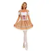 Cerveza Ropa Oktoberfest Exportación Exportación Tradicional Bávara Alemana Oktoberfest Bar Restaurante Ropa de Trabajo para Mujer