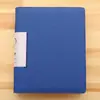 Livro de dados de folha solta B5/26 furos em couro Inserção A5/20 furos Pasta de 100 páginas Couro executivo
