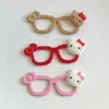 Nuevos Accesorios para Montura de Gafas con Cabeza de Gato Kt Materiales Hechos a Mano DIY Pasador Tocado Funda para Teléfono Móvil Parche Decoración Venta al por Mayor