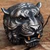 Comércio Exterior Cabeça de Tigre Anel Agressivo Anel Masculino Anel de Dedo Agressivo Aberto Masculino Europeu e Americano Mais Vendido