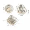 Boles Especiales de Papel de Aluminio para Freidoras de Aire, Reutilizables para Hornear Tartaletas de Huevo, Ostras y Barbacoa, Contenedores de Papel de Aluminio para Hornos, Venta al por Mayor