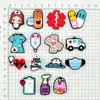 Série de Desenhos Animados Criativos Transfronteiriços de Doutor e Enfermeira Acessórios de Contas Soltas DIY Contas Perfuradas Caneta com Contas Foco Especial em Contas
