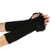 Guantes de Piel Sintética de Conejo con Forma de Rombo para Otoño e Invierno Transfronterizos, Guantes de Piel Sintética de Conejo para Otoño e Invierno, Protectores Cálidos para Muñeca y Manga