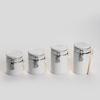 Nórdico simples cerâmica selada jarra de armazenamento Jar de chá de açúcar branco Jar Food Storage Jar Set Quatro Série