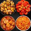 Carne de Búzio Picante Pronta para Comer em Lata Celebridade da Internet Pé da Esposa Picante Olho de Gato Caracol Frutos do Mar Lanches em Lata Acompanhamento para Refeições e Bebidas