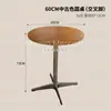 Mesa cuadrada de cafetería, mesa de tablero marino de abedul para tienda de té con leche, juego de mesa y sillas retro para tienda de postres y repostería