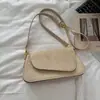Nova Moda Outono 2026 Bolsa de Mão Quadrada Pequena Elegante e Simples, Bolsa de Ombro Estilosa e Elegante, Bolsa Transversal Única para o Dia a Dia, Tendência