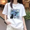 Camiseta Feminina Casual Soltinha de Manga Curta com Gola Redonda e Comprimento Médio, Moda Verão Estilo Coreano, Tops Casuais que Rejuvenessem para Mulheres, Atacado