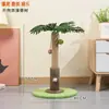 Marco de escalada para gatos de hoja de coco y palma de areca al por mayor, juguete para rascar gatos con cuerda de sisal, rascador, decoración elevada para interiores