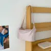Nova Bolsa de Ombro Pequena Quadrada com Bolinhas Estilo Coreano de Nicho para Mulheres 2026, Bolsa de Mão para o Dia a Dia, Bolsa de Ombro Único Simples Casual da Moda