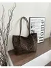 Bolso Tote Grande de Moda Casual Versátil con Estampado de Leopardo para Mujer 2026 Nuevo Popular Bolso de Hombro para el Trabajo