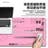 Mouse pad grande anime cyberpunk transfronteiriço, tapete de mesa para jogos inspirado em tecnologia, apoio para teclado de computador, borracha antiderrapante