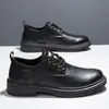 Botas Martin 2026 para Homens, Sapatos Casuais Versáteis com Solas Macias e Superfícies Macias/Antiderrapantes e Resistentes ao Desgaste, Sapatos de Couro Elegantes de Negócios de Alta Qualidade