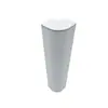 Tarjeta 18mm tablero sin perforación aleación de aluminio protector de esquina de cama protector de borde conexión de cuerpo de gabinete de cama suspendida decoración de muebles protector de esquina de arco redondo