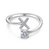 Anillos con Letras para Mujer, Diseño Estilo Ins, Anillos Personalizados para Dedo Índice, Delicados Anillos para Meñique, Anillos Abiertos Estilo Coreano, Lujo Ligero con un Toque de Alta Gama
