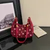 Bolso Cruzado de Lunares Retro de un Solo Hombro para Mujer 2026 Otoño Nueva Llegada Gran Capacidad Moda para Viajes Bolso de Mano Bolso Dumpling
