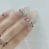 Accesorios Brillantes de Diamante para Uñas con Corte Huazi K9 de Fondo Plano Coloridos Mixtos con Borde Plano Diamantes de Forma Especial para Uñas