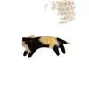 Pinza para el Cabello de Gato Estilo Coreano Accesorio para el Cabello Pinza para el Cabello de Acetato Lámina Acrílica Pinza de Resorte Adorno para el Cabello de Medio Recogido de Aleación