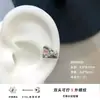 Pendientes de Acero de Titanio 316L Dulces Geniales Corazón Tijeras Tachuelas para Oreja Exquisitos Gato Kt Grapadora Joyería para Perforación de Cartílago de Oreja para Mujeres