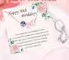 Pulsera de Morganita Caliente Transfronteriza Zebra Rosa Enviar a Amigos Mayores Pulsera de Pareja Tarjeta de Moda