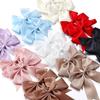 Presilha de Cabelo Doce com Laço de Cauda de Andorinha Multicor, Presilha Personalizada e Versátil, Presilha Bico de Pato Simples e Elegante, Acessório de Cabelo da Moda para Mulheres