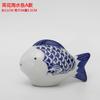 Peixes Cerâmicos Flutuantes Decorações para Aquário Podem Flutuar na Água Peixe Cerâmico Oco Decorações Decorativas Queimados em Alta Temperatura