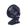 Ventilador de Clipe Transfronteiriço Recarregável por USB Ventilador de Mesa Vento Forte Silencioso para Dormitório de Estudante Cabeceira Carrinho de Bebê