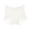 Panty Triangular de Encaje Antibacteriano Transpirable Elástico Talla Grande Hongxuan para Mujer de Cintura Alta de Seda de Hielo Sin Costuras en la Entrepierna Estilo Delgado de Verano