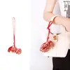 Estilo Coreano Dulce Doble Bola Trenzada Cereza Cordón Bolsa Encanto Día de San Valentín Regalo Conmemorativo Mochila Colgante para Teléfono