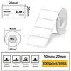 Papel térmico sintético à prova de quatro elementos é adequado para papel de impressora térmica Phomemo M110/M220/Chiteng 221B