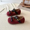 Zapatos Mary Jane de Ante Dulces para Niñas 2026 Primavera/Otoño Nuevo Estilo Suela Suave Moño Zapatos para Niños Pequeños para Combinar con Faldas Zapatos de Princesa