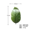 Planta de hoja artificial alta hoja de baniano bonsái hoja de magnolia rama única Manshi Qiong Nanye tiro de hoja de baniano alta venta al por mayor