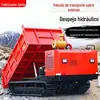Veículo Agrícola de Transporte com Esteiras, Máquina de Escalada de Montanha, Caminhão Basculante Diesel Todo-Terreno, Veículo de Transporte para Pomar, Transporte de Engenharia