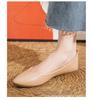 Sapatos Femininos de Exportação 2025 Novos Sapatos Rasteiros Rasos Estilo Francês Slip-On Versátil Mocassins Modernos e Versáteis