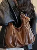 Moda transfronteiriça nova bolsa estilosa feminina bolsa de grande capacidade para o dia a dia bolsa de ombro único bolsa tote simples retrô casual