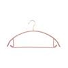 Colgador semicircular de gancho dorado perchero para ropa tendedero doméstico para colgar ropa de baño perchero para ropa antideslizante sin costuras soporte para ropa perchero antideslizante venta al por mayor