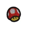Patches de Tecido Bordados de Cogumelo, Abelha, Nota Musical, Sorvete Adesivos para Decoração de Roupas e Chapéus Desenho Animado Fofo