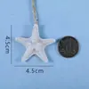Corda de Cânhamo Decorativa DIY Mediterrânea Pequeno Pingente Criativo Mini Decoração de Parede Acessórios Feitos à Mão Barco de Pesca Âncora Pingente para Jardim de Infância