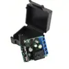 Interruptor de relé de control remoto de un solo canal con salida pasiva de 220V, control de luz LED, control de acceso, control remoto redondo con pegatina gratuita