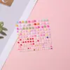 Venda Quente Transfronteiriça Gradiente 165 Peças Pérola Diamante Infantil Artesanal Adesivos de Strass Pedras Acrílicas Estilo Ins Atacado em Estoque