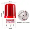 Alarma Sonora y Lumínica Rotatoria LTE-1101J 220V 24V 12V Luz de Advertencia Luz Intermitente LED Estroboscópica