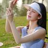 Mangas de Hielo Protección Solar para Mujeres en Verano Ins Modernas para Hombres y Mujeres Invisibles Anti-UV Artefacto de Protección Solar para Ciclismo y Conducción