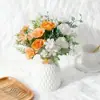 Buquê de Rosas Sonhador Buquê de Casamento Flores Artificiais Adereços para Fotografia de Casamento Arte Floral Decoração de Casa Flores de Casamento