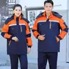 Chaqueta de Algodón Acolchada de Invierno para Hombres y Mujeres Engrosada Resistente al Desgaste Ropa de Algodón para Trabajadores de Saneamiento Ropa de Trabajo Jardín Fábrica Taller Reflectante Simple/Doble Ropa de Protección Laboral