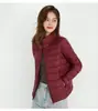 Chaqueta 90% plumón Estilo Invierno para Mujer con Capucha Ligera Corta Talla Grande Ligera Blanca de Patito Chaqueta de plumón Estilo Nuevo